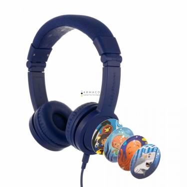 BuddyPhones BuddyPhones Explore+ Headset for Kids Deep Blue