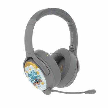 BuddyPhones Cosmos+ Wireless Bluetooth Headset for Kids Grey Matter