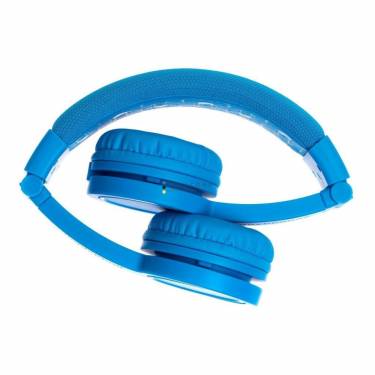 BuddyPhones Explore+ Headset for Kids Cool Blue