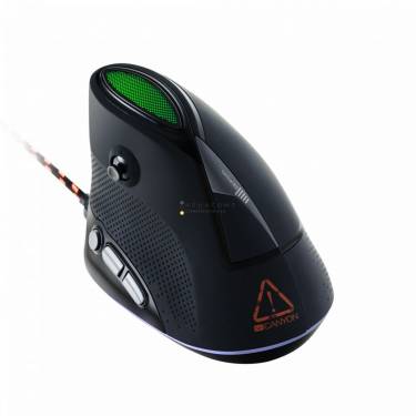 Canyon CND-SGM14RGB Emisat Vertical Gaming mouse Black