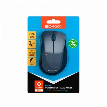 Canyon CNE-CMSW11BL Wireless mouse Blue