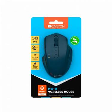 Canyon CNE-CMSW15DB Convenient Wireless mouse Blue