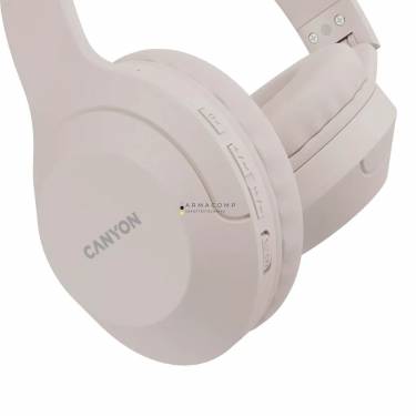 Canyon CNS-CBTHS3BE Bluetooth Headset Beige