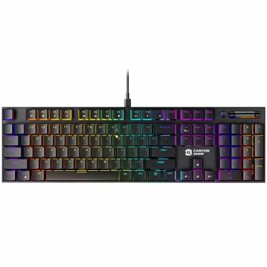 Canyon Cometstrike GK-55 Gaming Keyboard Black HU