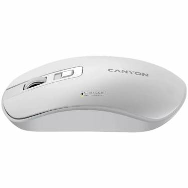 Canyon MW-18 Wireless Optical Mouse Pearl White