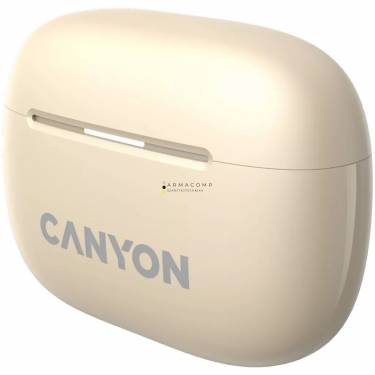 Canyon TWS-10 ANC+ENC Bluetooth Headset Beige