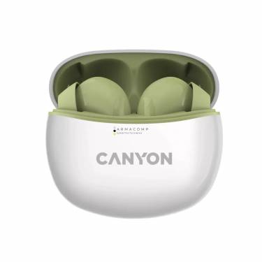 Canyon TWS-5SGR Bluetooth Headset Green