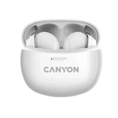 Canyon TWS-5W Bluetooth Headset White