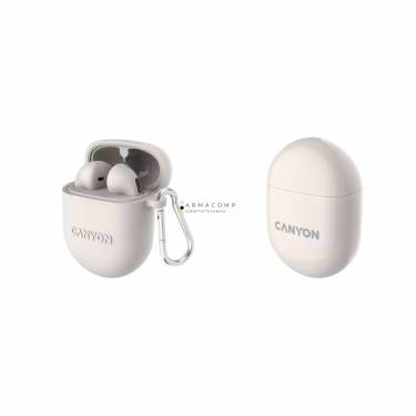 Canyon TWS-6BE Bluetooth Headset Beige