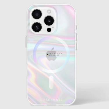 Case-Mate Soap Bubble magsafe case iPhone 16 Pro Iridescent