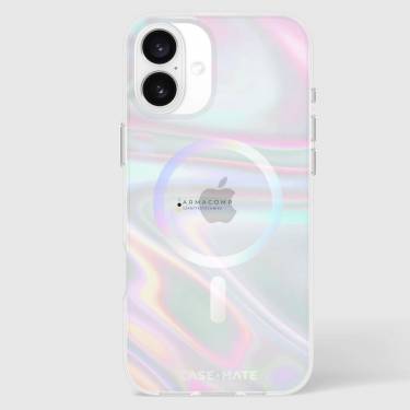 Case-Mate Soap Bubble magsafe iPhone 16 Plus Iridescent