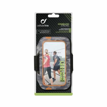 Cellularline Sportluoprene case ARMBAND STRONG, SUMMER EDITION, up to 5.2", Camou design