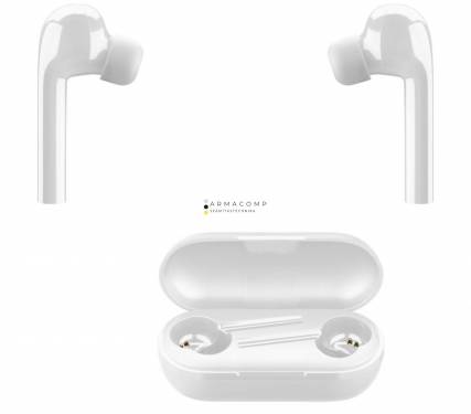 Cellularline True wireless headphones Flag with rechargeable case, white