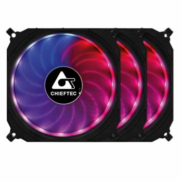 Chieftec Tornado 3x12cm Fan + Controller