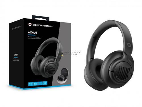 Conceptronic  ALVAH02B Bluetooth Headset Black