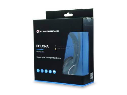 Conceptronic  CCHATSTARU2B Headset Black