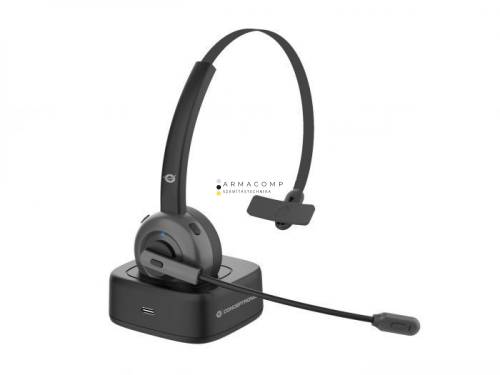 Conceptronic  POLONA03BD Bluetooth Mono Headset with Charging Dock Black