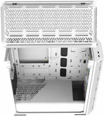 Cooler Master MasterBox 520 Mesh ARGB Tempered Glass White