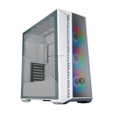 Cooler Master MasterBox 520 Tempered Glass White