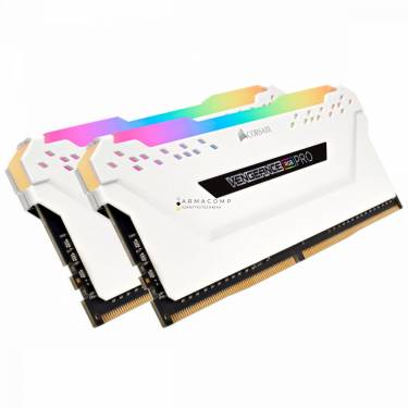 Corsair 16GB DDR4 2666MHz Kit(2x8GB) Vengeance RGB Pro White