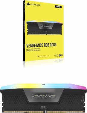 Corsair 16GB DDR5 5200MHz Vengeance RGB Black