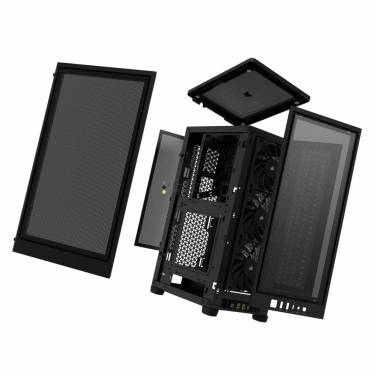 Corsair 2000D Airflow Tempered Glass Black