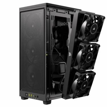 Corsair 2000D Airflow Tempered Glass Black