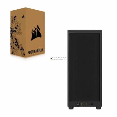 Corsair 2000D Airflow Tempered Glass Black