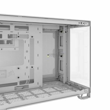 Corsair 2500X Tempered Glass White