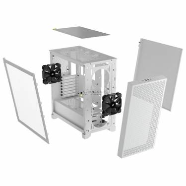 Corsair 3000D Airflow Tempered Glass White