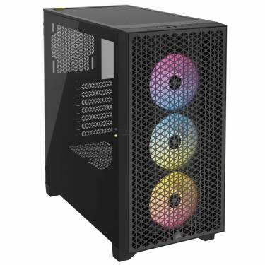 Corsair 3000D RGB Airflow Tempered Glass Black