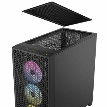 Corsair 3000D RGB Airflow Tempered Glass Black