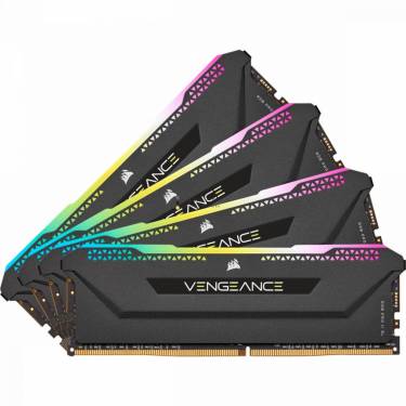 Corsair 32GB DDR4 3600MHz Kit(4x8GB) Vengeance RGB Pro SL Black