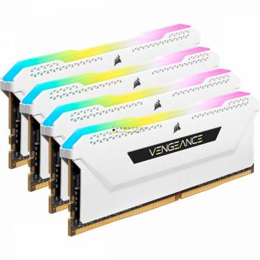 Corsair 32GB DDR4 3600MHz Kit(4x8GB) Vengeance RGB Pro SL White