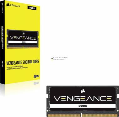 Corsair 32GB DDR5 5200MHz SODIMM Vengeance Black