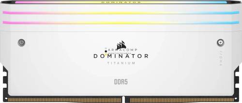 Corsair 32GB DDR5 6000MHz Kit(2x16GB) Dominator Titanium RGB White