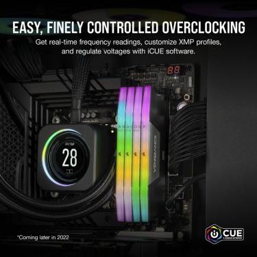 Corsair 32GB DDR5 6200MHz Kit(2x16GB) Vengeance RGB Black