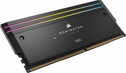 Corsair 32GB DDR5 6400MHz Kit(2x16GB) Dominator Titanium RGB Black