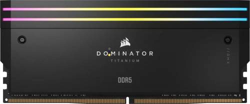Corsair 48GB DDR5 6000MHz Kit(2x24GB) Dominator Titanium RGB Black