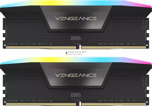 Corsair 48GB DDR5 6000MHz Kit(2x24GB) Vengeance RGB Black