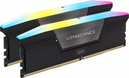 Corsair 48GB DDR5 6000MHz Kit(2x24GB) Vengeance RGB Black