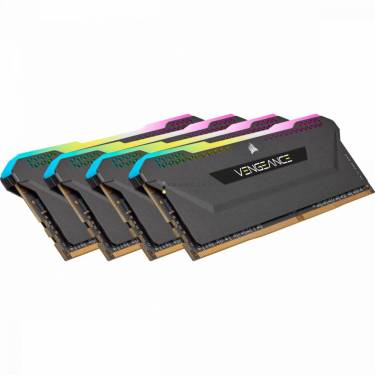 Corsair 64GB 3200MHz DDR4 Kit(4x16GB) Vengeance RGB Black