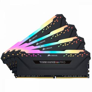 Corsair 64GB DDR4 3600MHz Kit(4x16GB) Vengeance RGB Pro Black