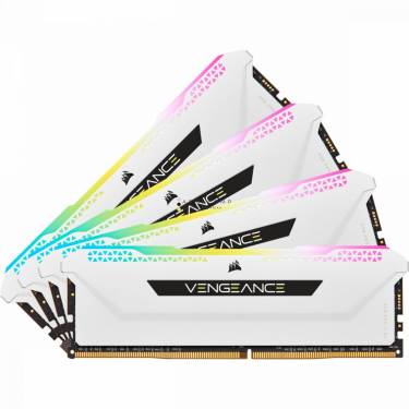 Corsair 64GB DDR4 3600MHz Kit(4x16GB) Vengeance RGB Pro SL White