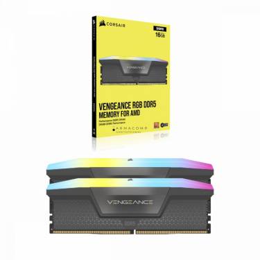 Corsair 64GB DDR5 5200MHz Kit(2x32GB) Vengeance RGB AMD Expo Black