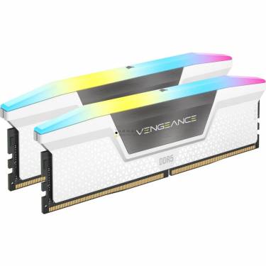 Corsair 64GB DDR5 5200MHz Kit(2x32GB) Vengeance RGB White