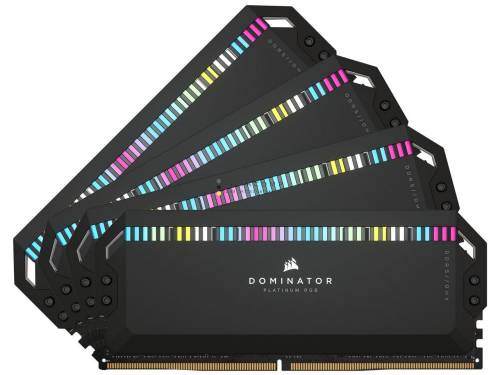 Corsair 64GB DDR5 5600MHz Kit(4x16GB) Dominator Platinum RGB Black