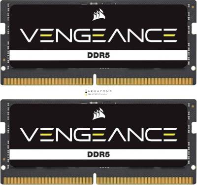 Corsair 96GB DDR5 5200MHz Kit(2x48GB) SODIMM Vengeance Black