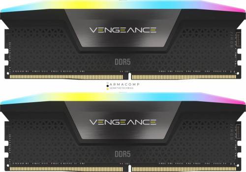 Corsair 96GB DDR5 5600MHz Kit(2x48GB) Vengeance RGB Black