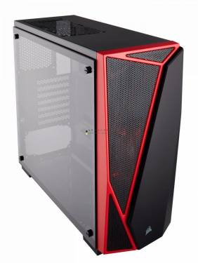 Corsair Carbide Series SPEC-04 Gaming Tempered Glass Window Black/Red